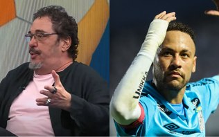 Casagrande detona
Neymar e manda recado: “Eu não acredito nele”