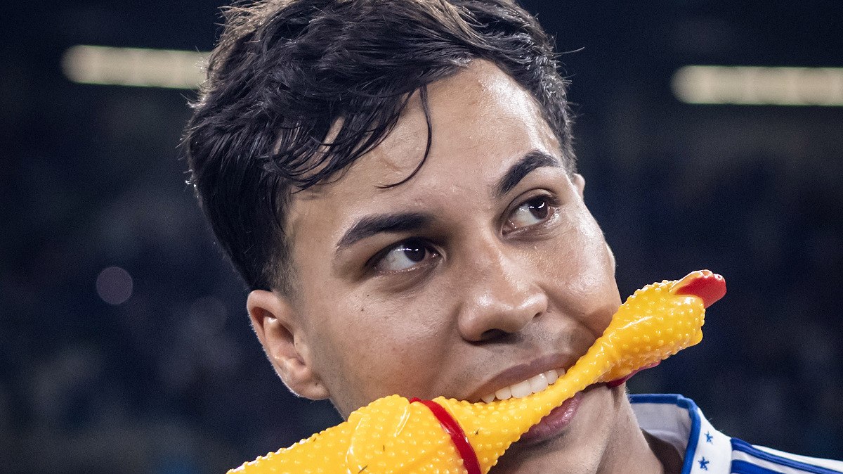 Kaio Jorge provoca o Atlético-MG Kaio Jorge provoca o Atlético-MG