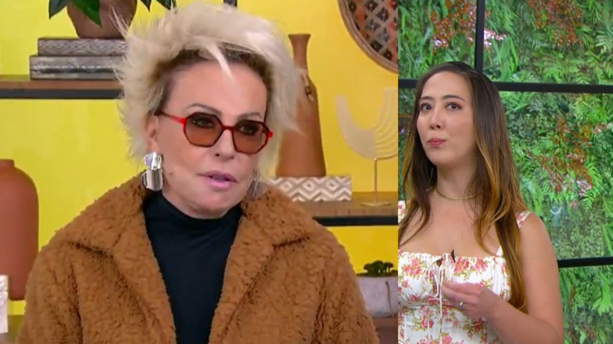 Ju Massaoka e Ana Maria Braga no 'Mais Você'