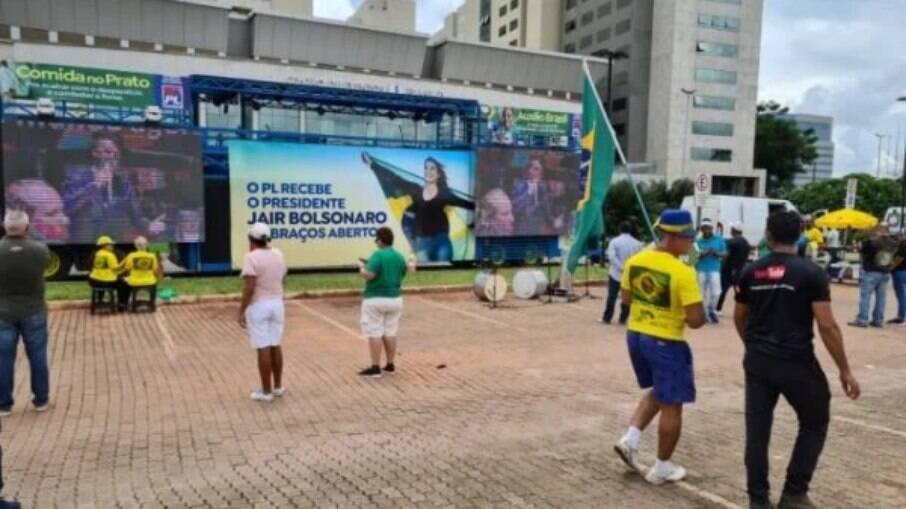 Bolsonaro no PL: Transmissão da filiação deixa ruas vazias em Brasília