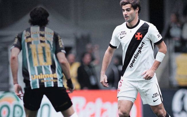 Facundo Colidio marcou o gol da vitória do Vasco sobre o Grêmio Facundo Colidio marcou o gol da vitória do Vasco sobre o Grêmio