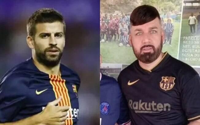 Parecidos? Sósia de Piqué aparece em foto nas redes e web brinca com 'semelhança' entre os dois Parecidos? Sósia de Piqué aparece em foto nas redes e web brinca com 'semelhança' entre os dois