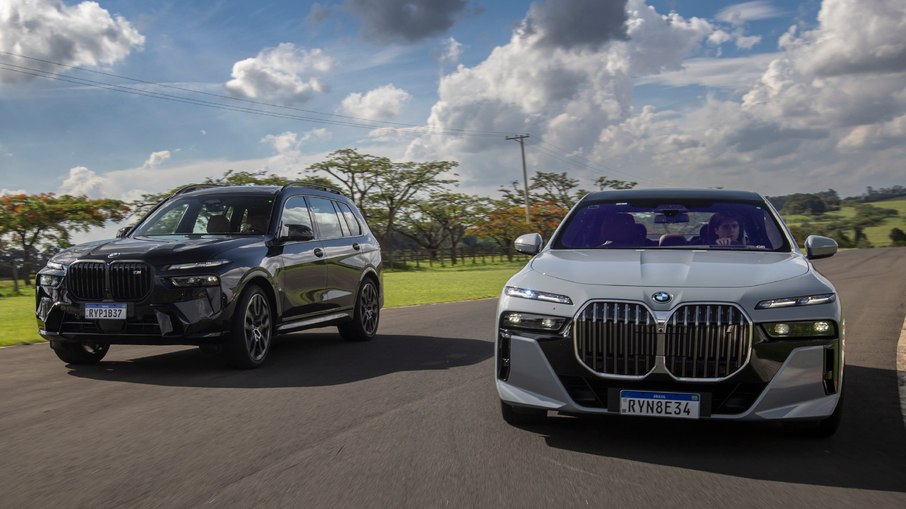 BMW X7 e i7 desembarcam no Brasil como os carros mais luxuosos e caros da marca alemã