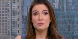 Sabina Simonato chora ao vivo após morte de produtora da Globo
