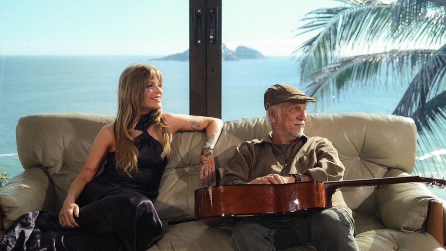 Luísa Sonza e Roberto Menescal