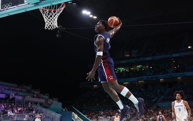 Estados Unidos confirma o favoritismo e vai enfrentar Brasil pelo basquete masculino Estados Unidos confirma o favoritismo e vai enfrentar Brasil pelo basquete masculino