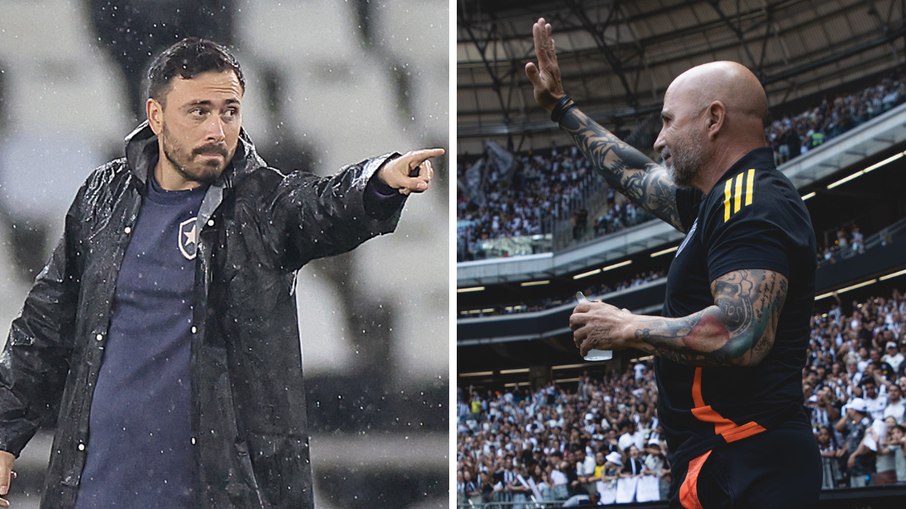 Davide Ancelotti e Jorge Sampaoli estarão frente a frente em Botafogo x Atlético-MG Davide Ancelotti e Jorge Sampaoli estarão frente a frente em Botafogo x Atlético-MG