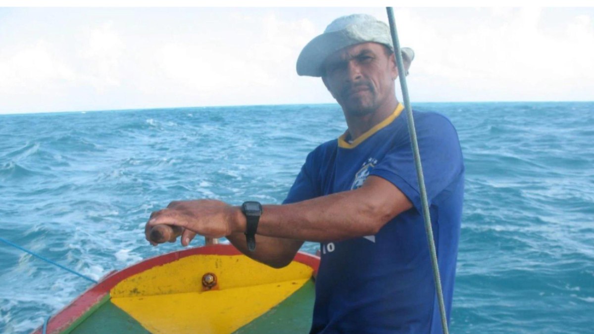 o pescador Chico Doido