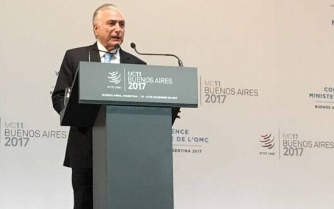 Presidente Michel Temer participa da 11ª Reunião Ministerial da Organização Mundial do Comércio 
