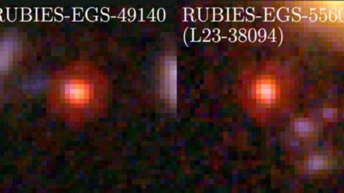 Galáxias do programa Rubies