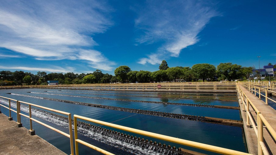 Estação de Tratameno de Água do sistema Guarapiranga Estação de Tratameno de Água do sistema Guarapiranga