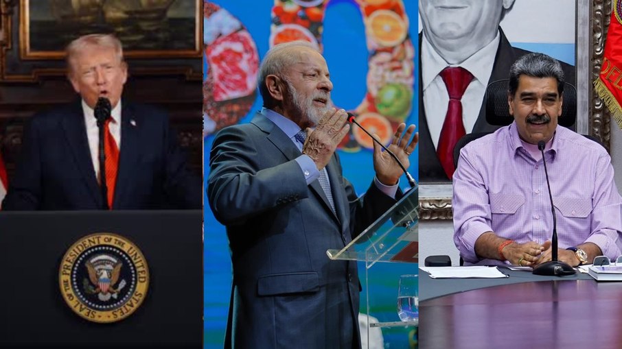 Trump, Lula e Maduro Trump, Lula e Maduro