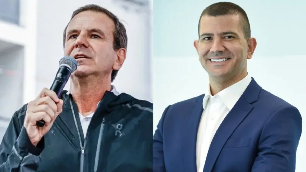 Eduardo Paes (PSD) e Douglas Ruas (PL) Eduardo Paes (PSD) e Douglas Ruas (PL)