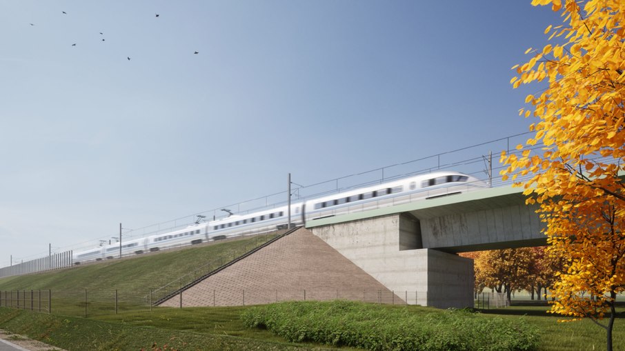 Trens do serviço AeroExpress poderão chegar até 200 km/h em trajetos curtos e até 350 km/h em longas distâncias