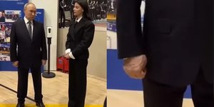 Putin surge com mãos inchadas e confirma boatos sobre saúde