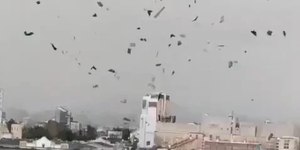 Tornado atinge Santiago e pode ser o primeiro em 133 anos