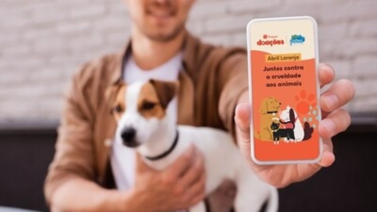 Abril Laranja: Shopee lança campanha para ajudar animais vítimas de maus-tratos
