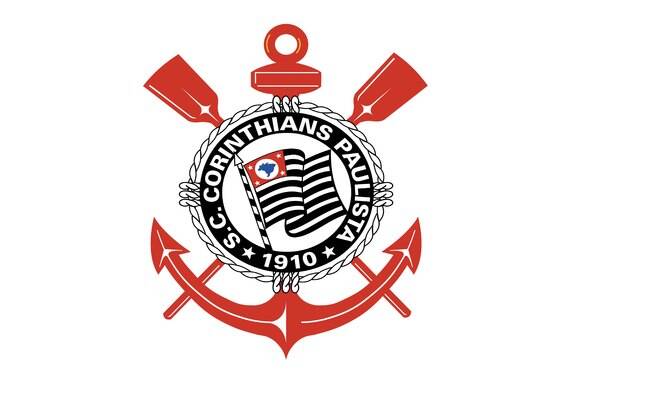 O escudo oficial do Corinthians