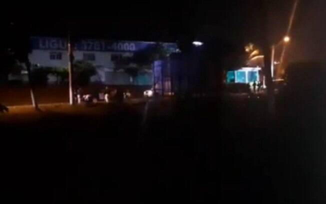 Comboio da milícia foi interceptado em Itaguaí