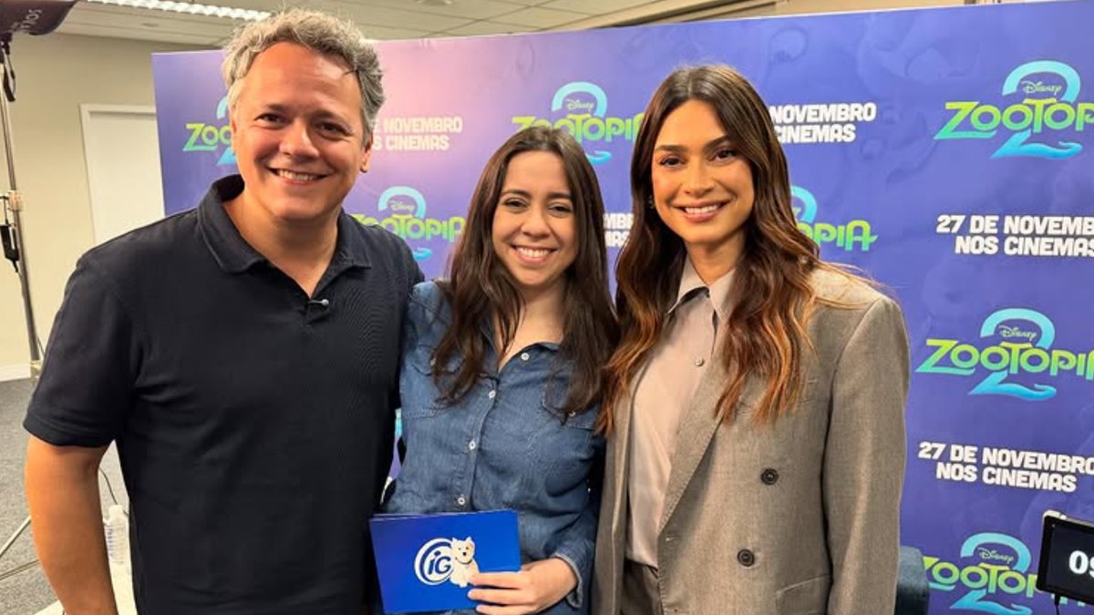 Portal iG conversa com Danton Mello e Thaila Ayala na divulgação de Zootopia 2 Portal iG conversa com Danton Mello e Thaila Ayala na divulgação de Zootopia 2