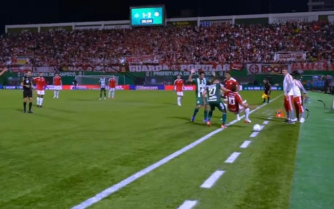 Confusões marcaram Chapecoense x Internacional 