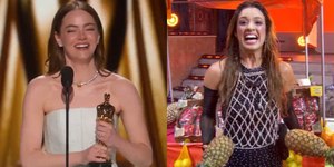 Emma Stone é comparada com Beatriz do BBB24 após reação no Oscar; veja	