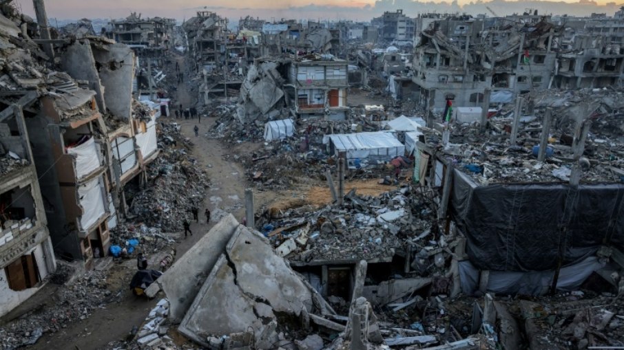 Novos ataques aéreos em Gaza Novos ataques aéreos em Gaza