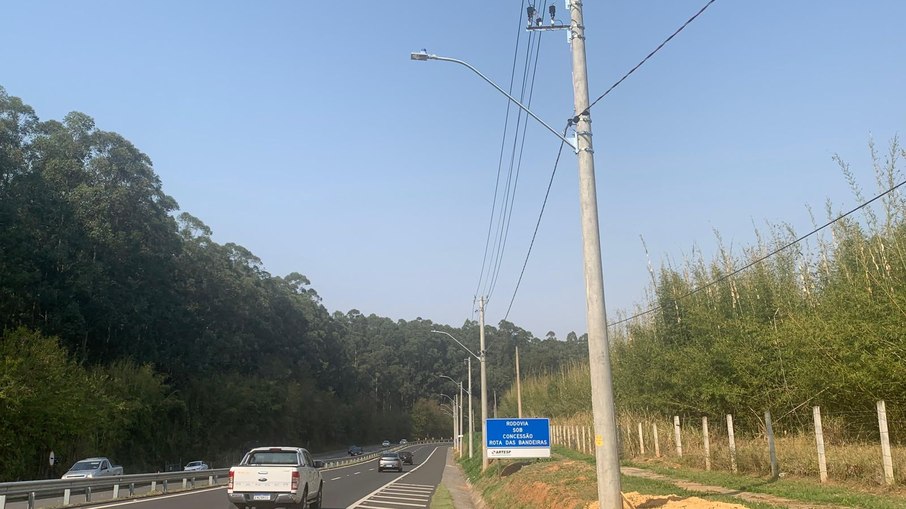 Rodovia dos Agricultores, em Valinhos, terá iluminação LED em toda sua extensão