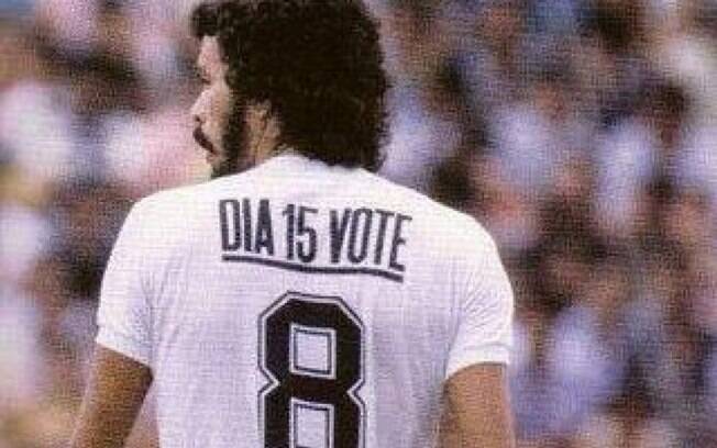 Corinthians lembra a luta contra a Ditadura e pede que os jovens votem: 'Não abra mão de seu direito'