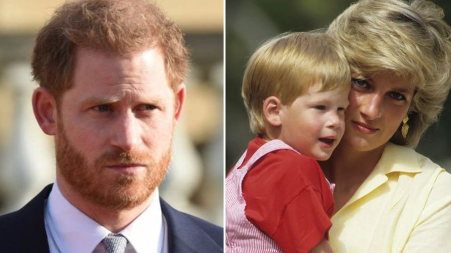 Princesa Diana: Harry diz que só chorou a morte da mãe 16 anos depois