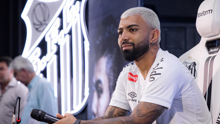 Neymar, Seleção e vaias: Gabigol em apresentação no Santos