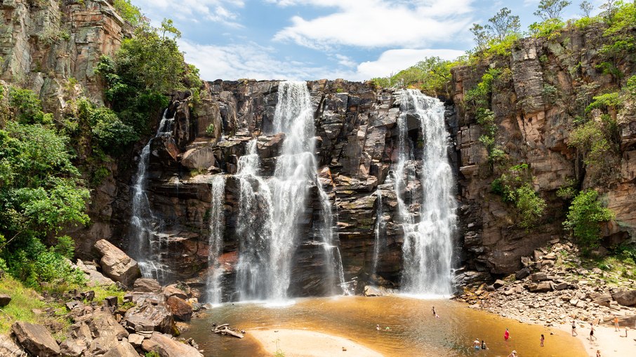 Cachoeira Salto Corumbá, Corumbá de Goiás (GO) Cachoeira Salto Corumbá, Corumbá de Goiás (GO)