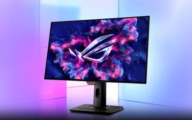 ASUS lança 1º monitor gamer com tela WOLED acetinada e 240Hz