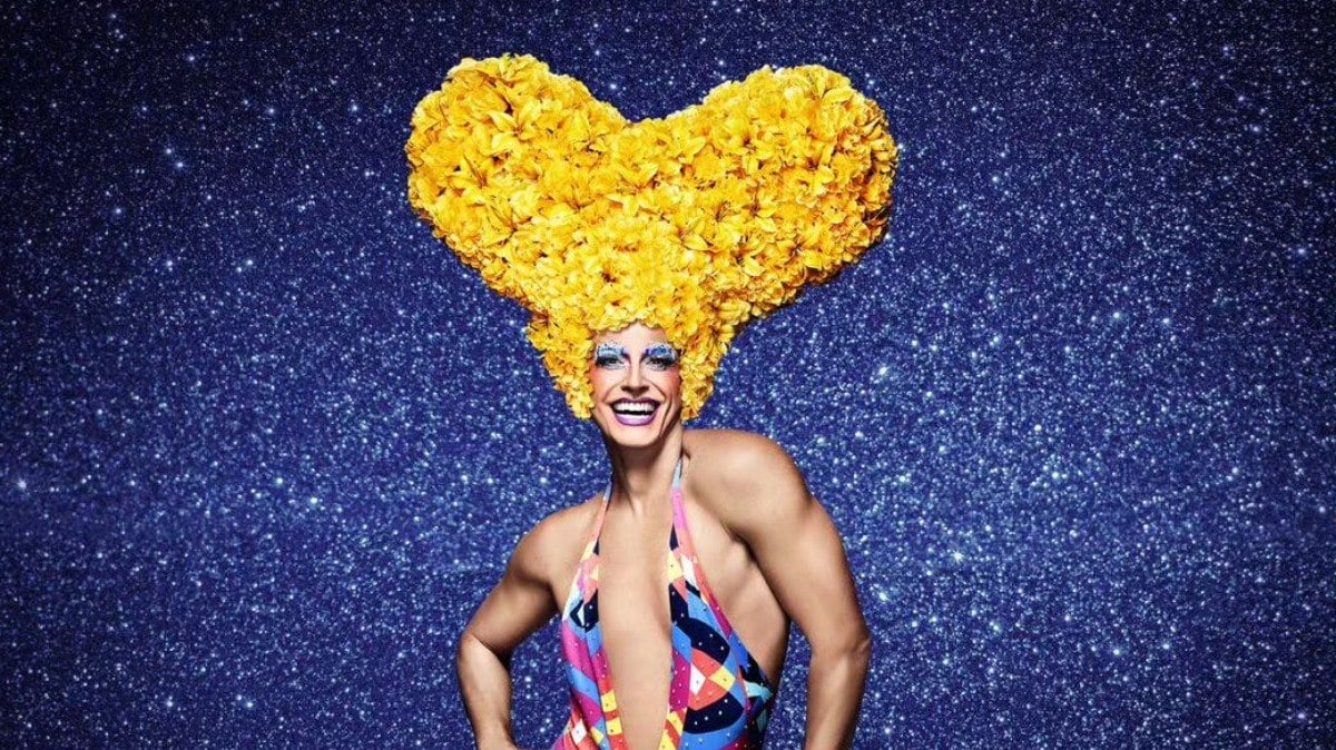 Reynaldo Gianecchini caracterizado para o musical 'Priscilla: A Rainha do Deserto'