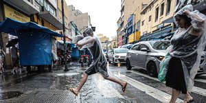 Semana começa com risco de temporal e ventos de até 60 km/h