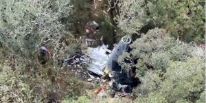 Vídeo mostra local onde helicóptero do cantor Rick foi encontrado