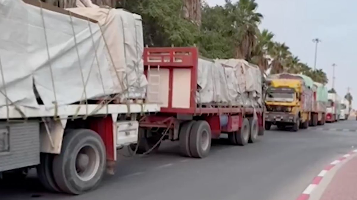 Mais 200 caminhões com ajuda humanitária foram enviados à Faixa de Gaza