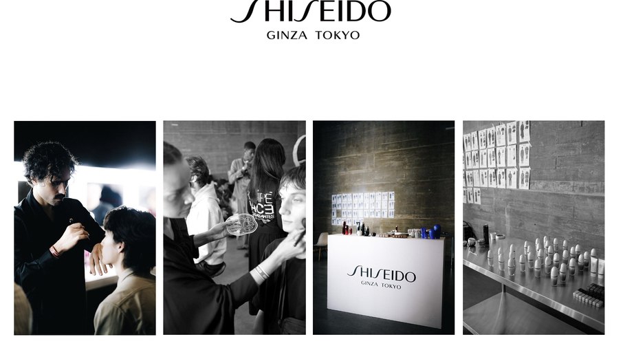 Bastidores do desfile da PACE, que teve beleza assinada por Shiseido