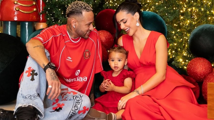 Neymar curtiu o Natal ao lado da família