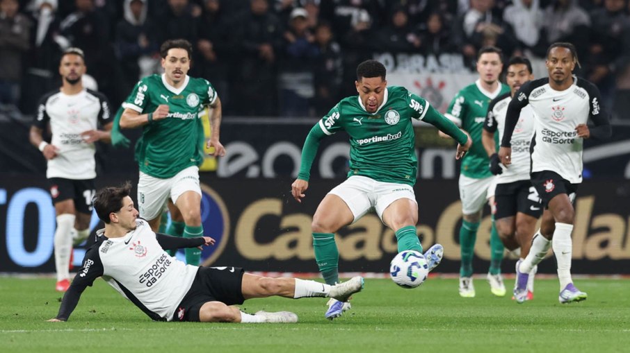Corinthians e Palmeiras se enfrentam neste domingo (31), pelo Brasileirão