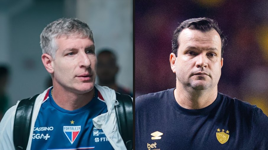 Martín Palermo e Daniel Paulista se enfrentam em Fortaleza x Sport Martín Palermo e Daniel Paulista se enfrentam em Fortaleza x Sport