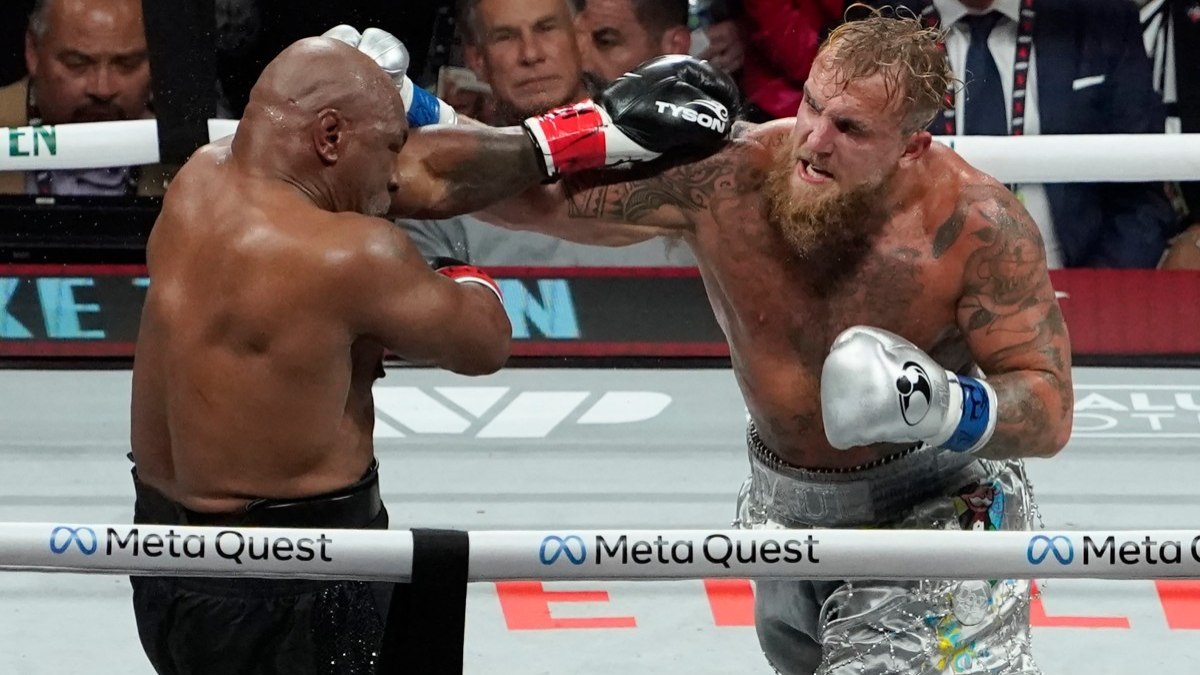 Jake Paul se impõe e vence Mike Tyson por decisão unânime dos juízes