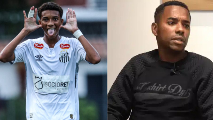 Robinho ficou furioso com agressão de Neymar ao seu filho