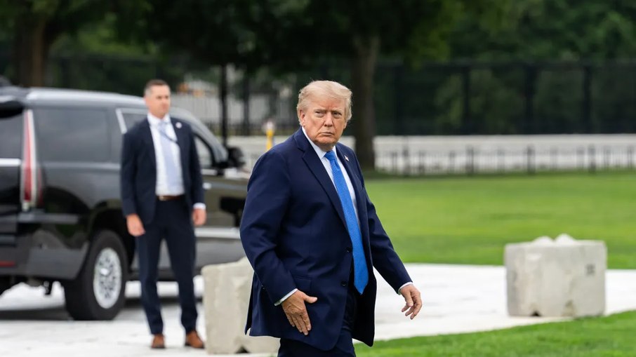 Donald Trump, presidente dos Estados Unidos Donald Trump, presidente dos Estados Unidos