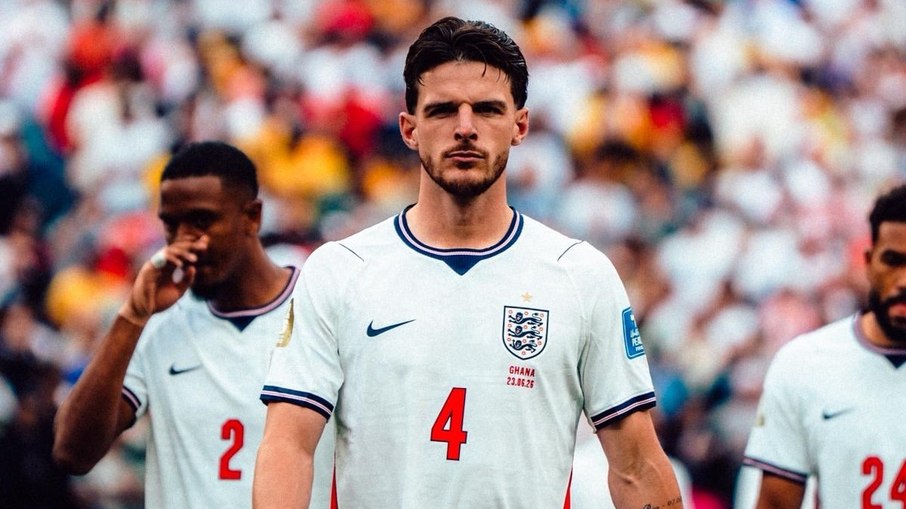 Declan Rice é dúvida para duelo entre Inglaterra x Noruega Declan Rice é dúvida para duelo entre Inglaterra x Noruega