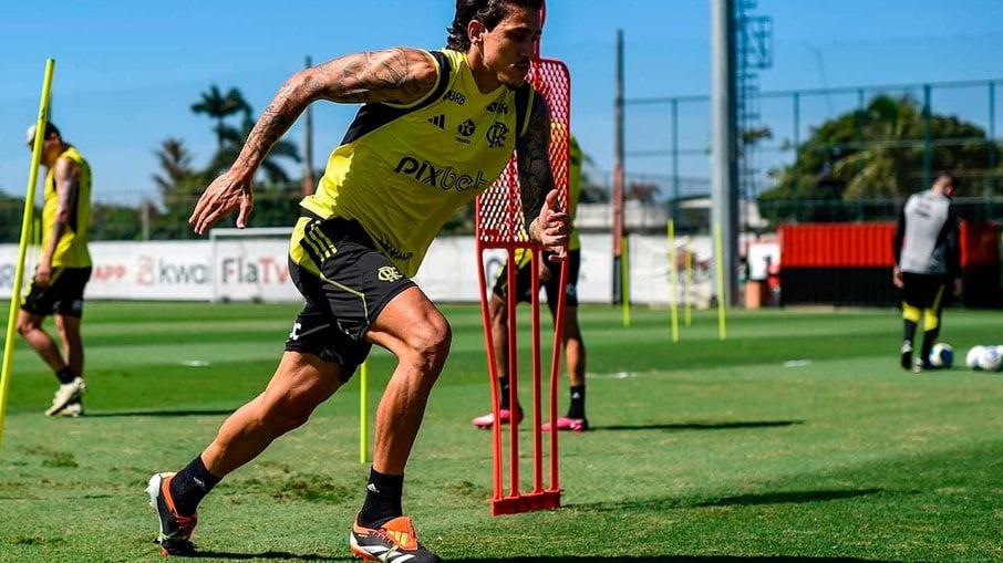 Pedro só voltará aos jogos do Flamengo no próximo ano