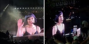 Lady Gaga emociona fãs em ensaio nas areias de Copacabana