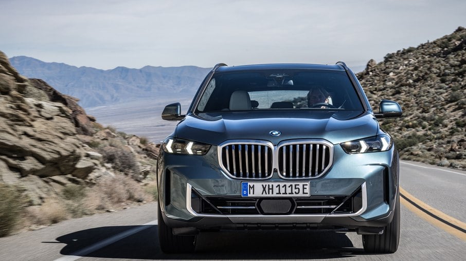 Novos faróis são principal destaque externo da nova BMW X5