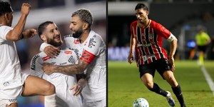 Santos e São Paulo ficam no empate em noite de protestos na Vila