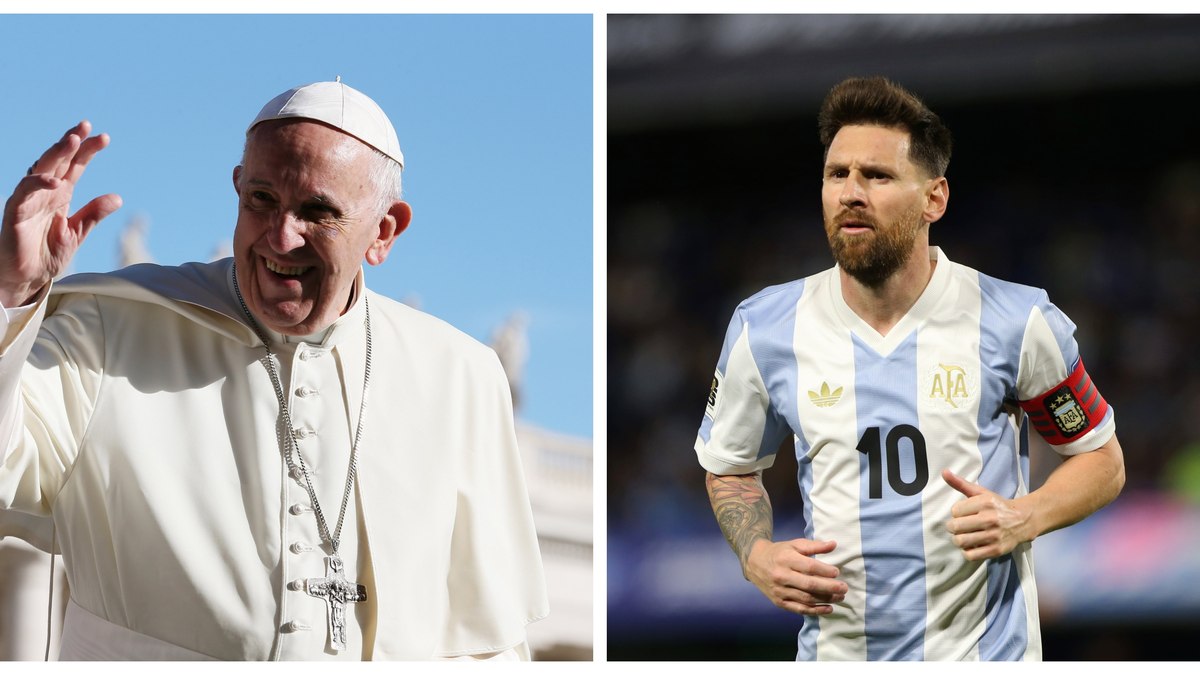 Papa era fã de Messi, mas reprovava apelido Papa era fã de Messi, mas reprovava apelido